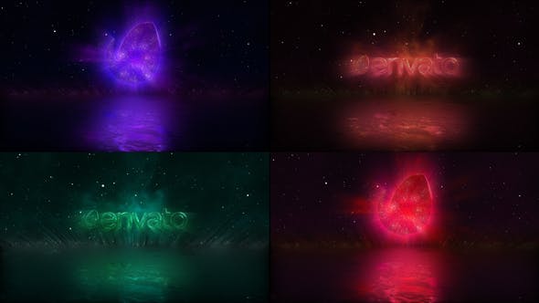 Neon Particles Logo | After Effects - Download 33213426 Videohive