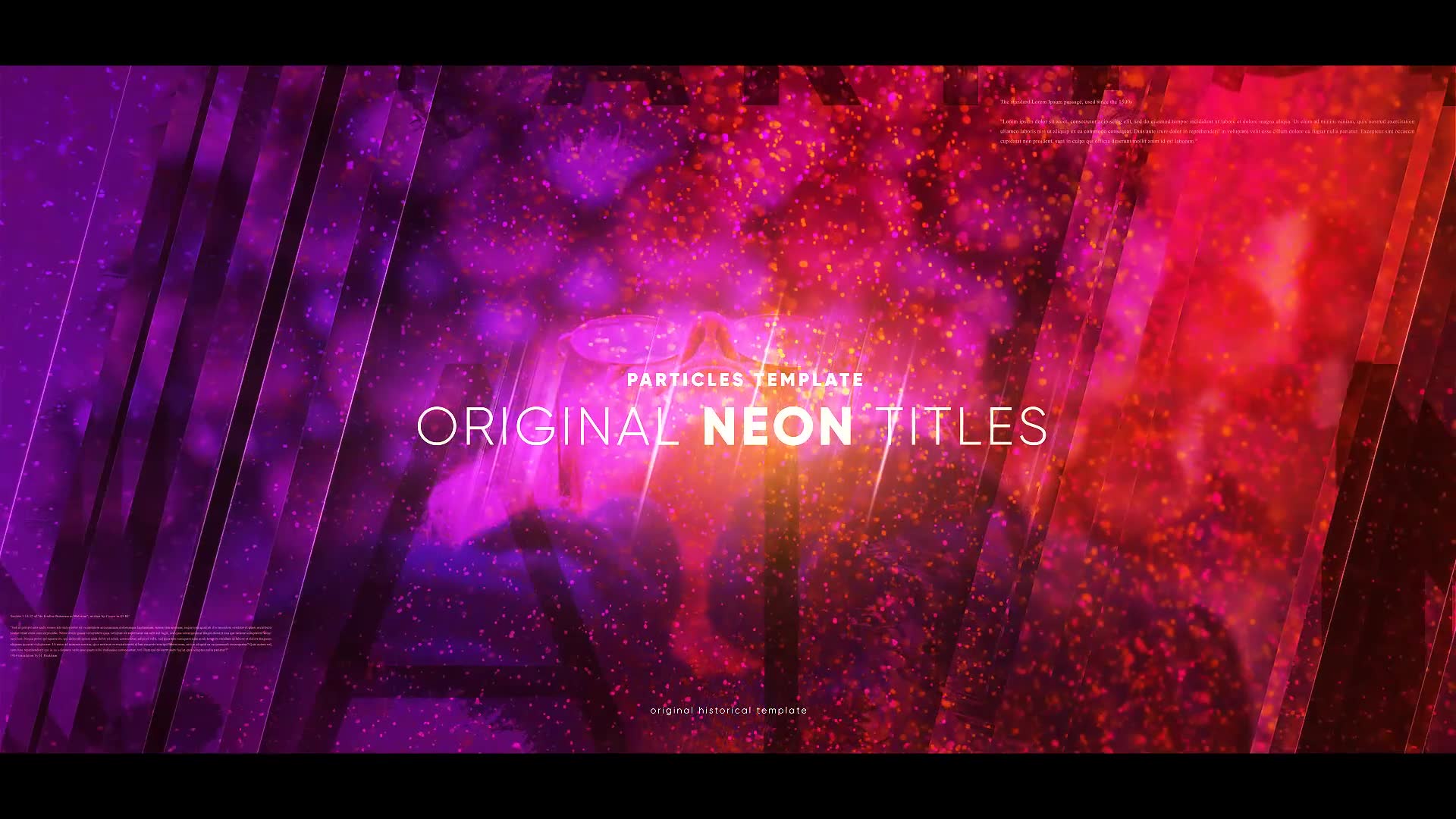 Neon Particles Titles Slideshow Videohive 33305994 Premiere Pro Image 12