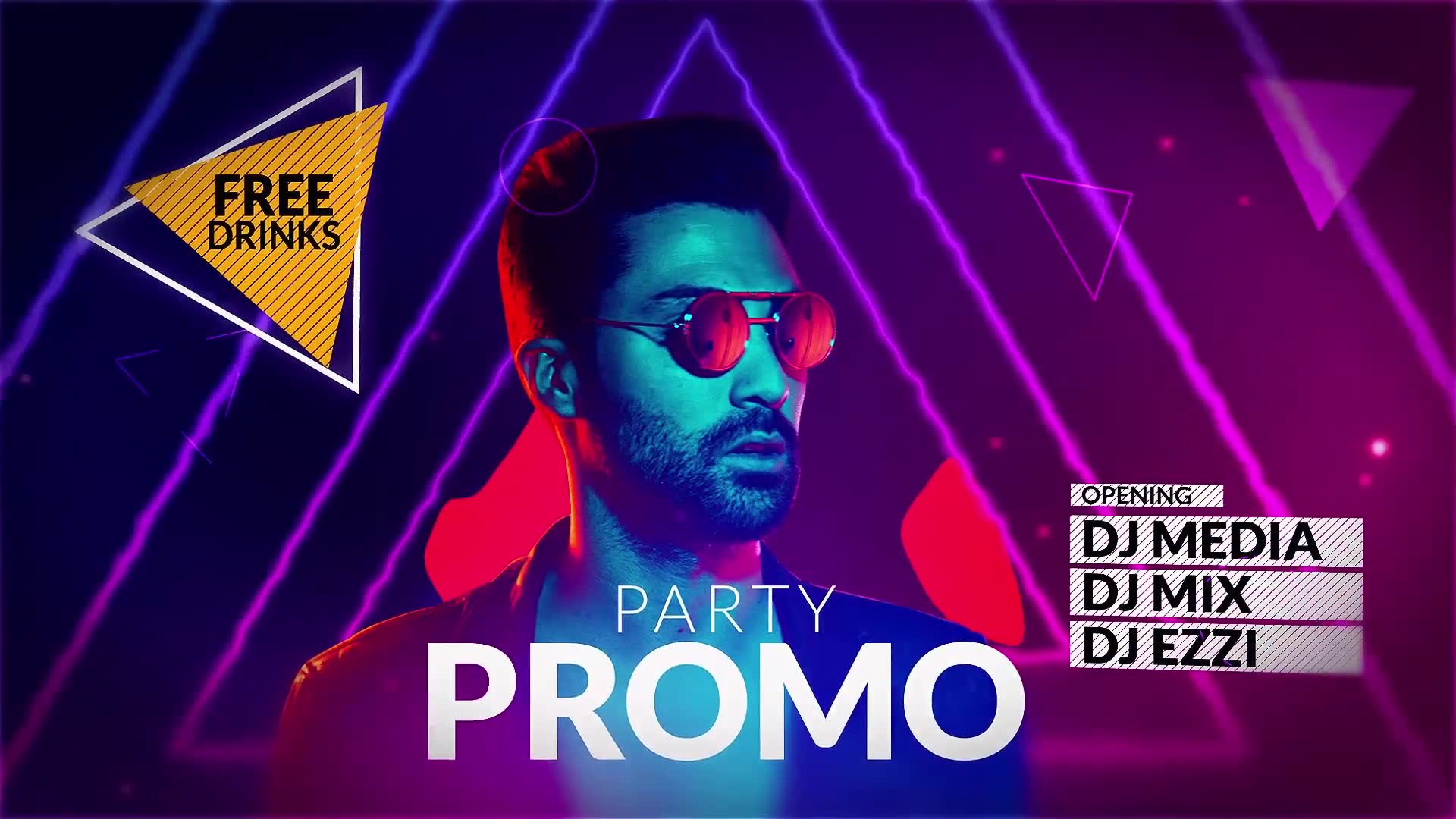 Neon Party Promo Premiere Pro Videohive 33446172 Premiere Pro Image 10