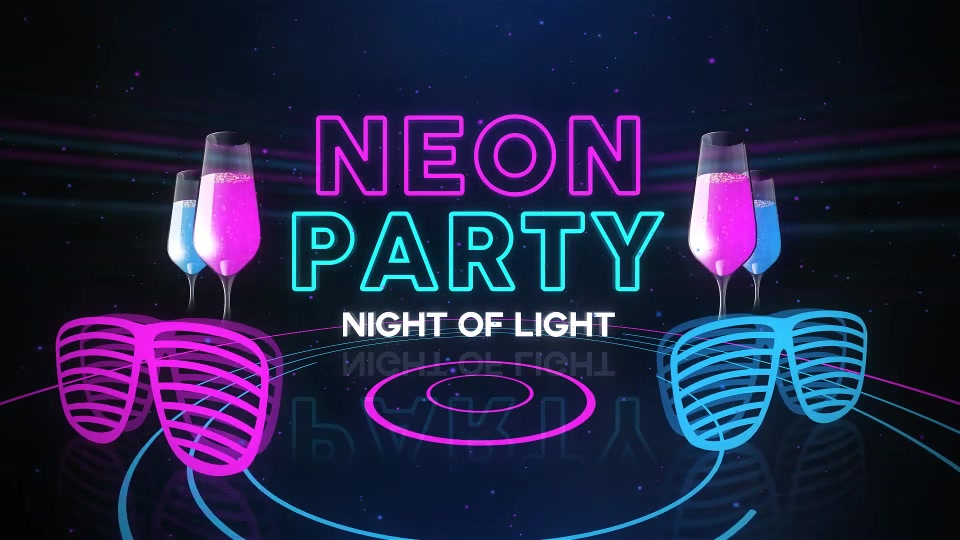 Neon Party Summer Party 06 Videohive 22450820 After Effects Image 4
