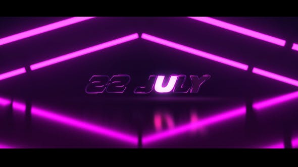 Neon Party Teaser - 24799320 Videohive Download
