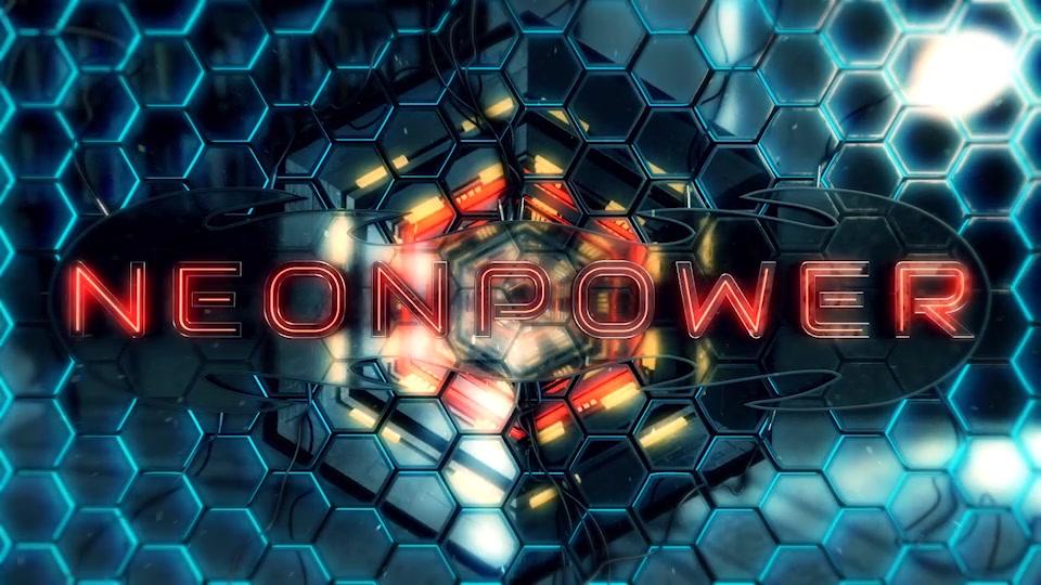 Neon Power Logo Opener - Download Videohive 16273895