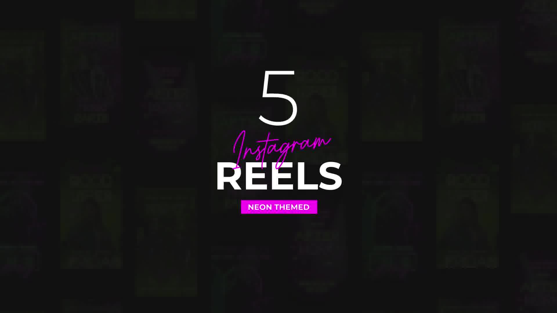 Neon Reels Videohive 42015967 After Effects Image 13