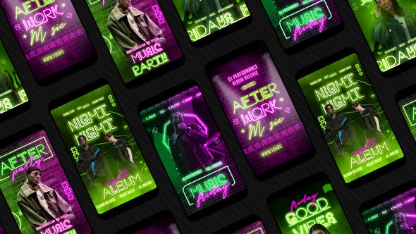 Neon Reels - 42015967 Download Videohive