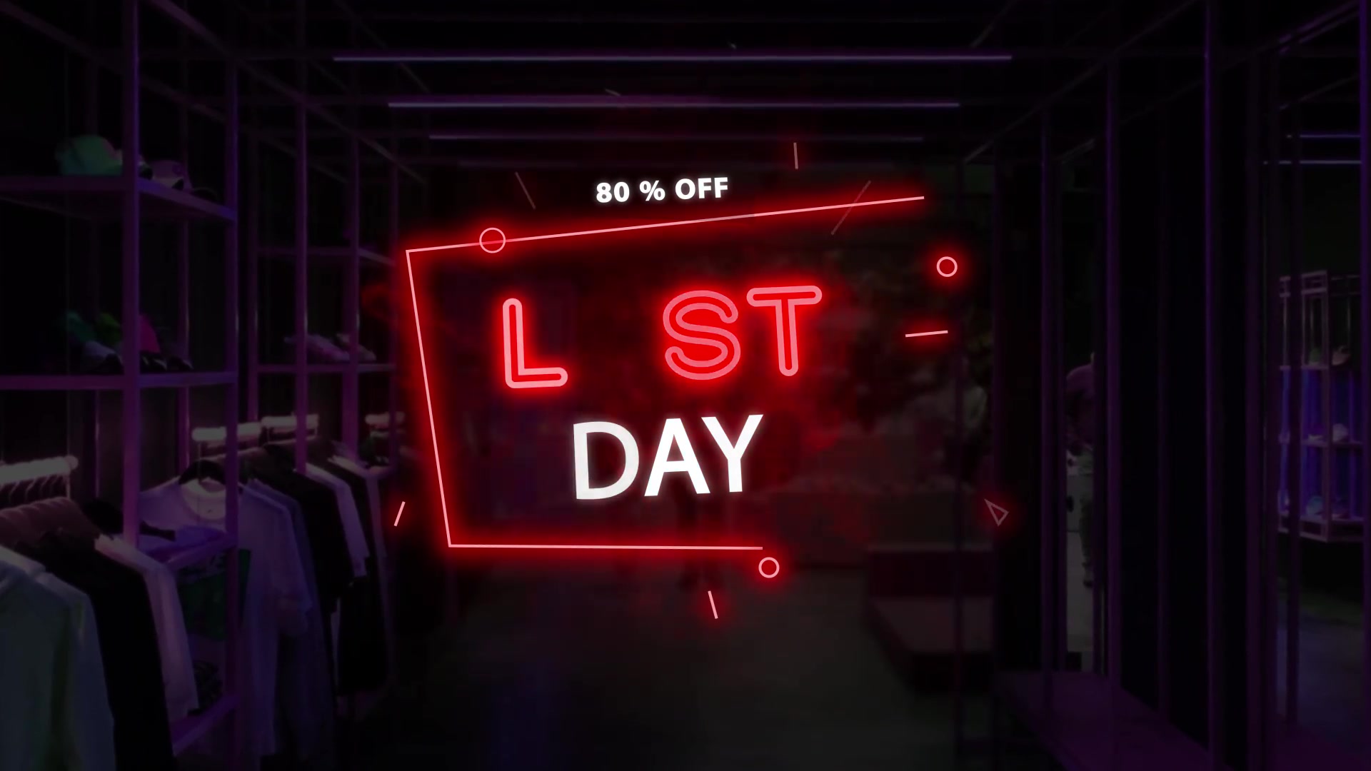 Neon Sale Titles || After Effects Videohive 32079757 After Effects Image 10