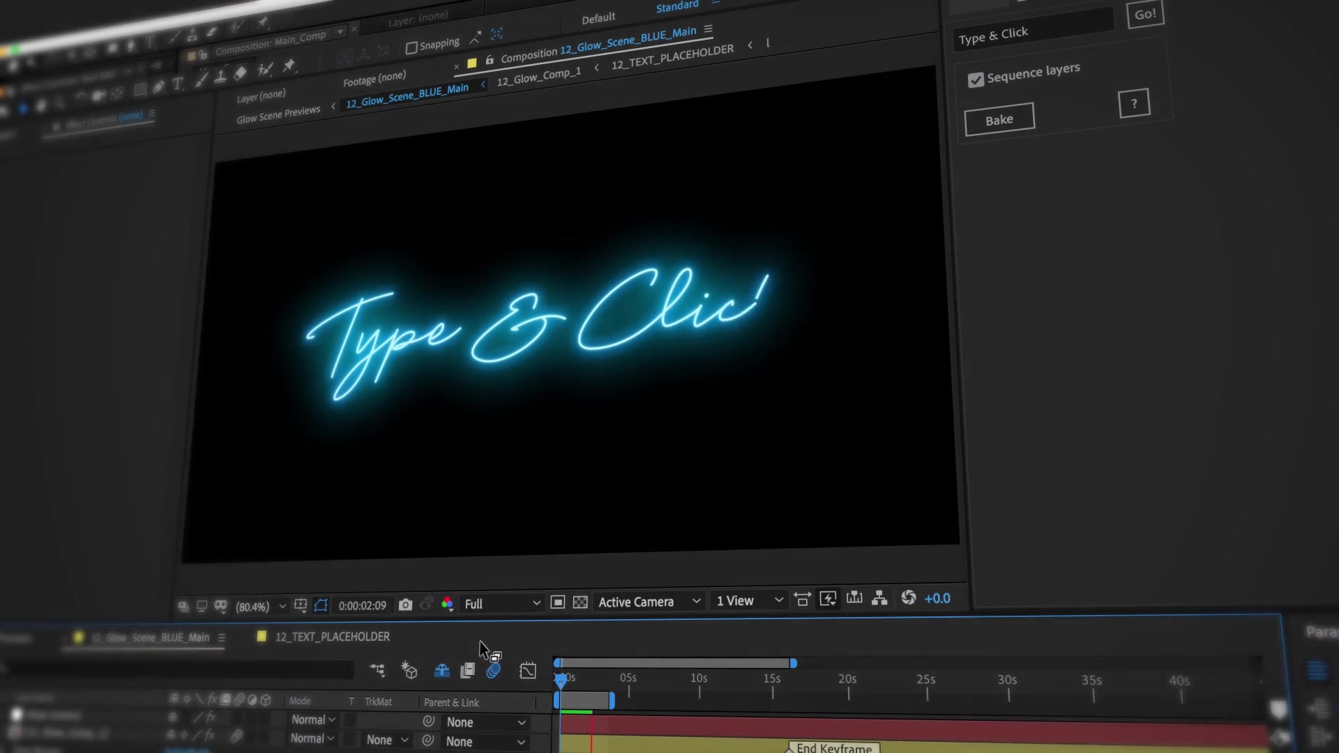 Neon Script Animated typeface Videohive 22877441 After Effects Image 10