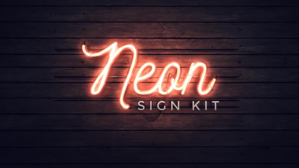 Neon Sign Kit - Download Videohive 11928076
