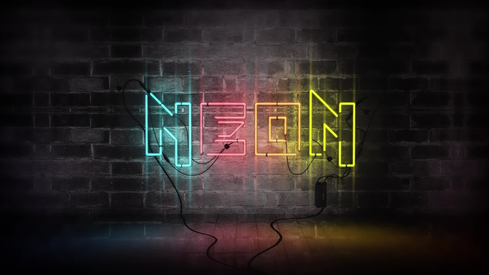 Neon Sign Logo Videohive 24695190 After Effects Image 9