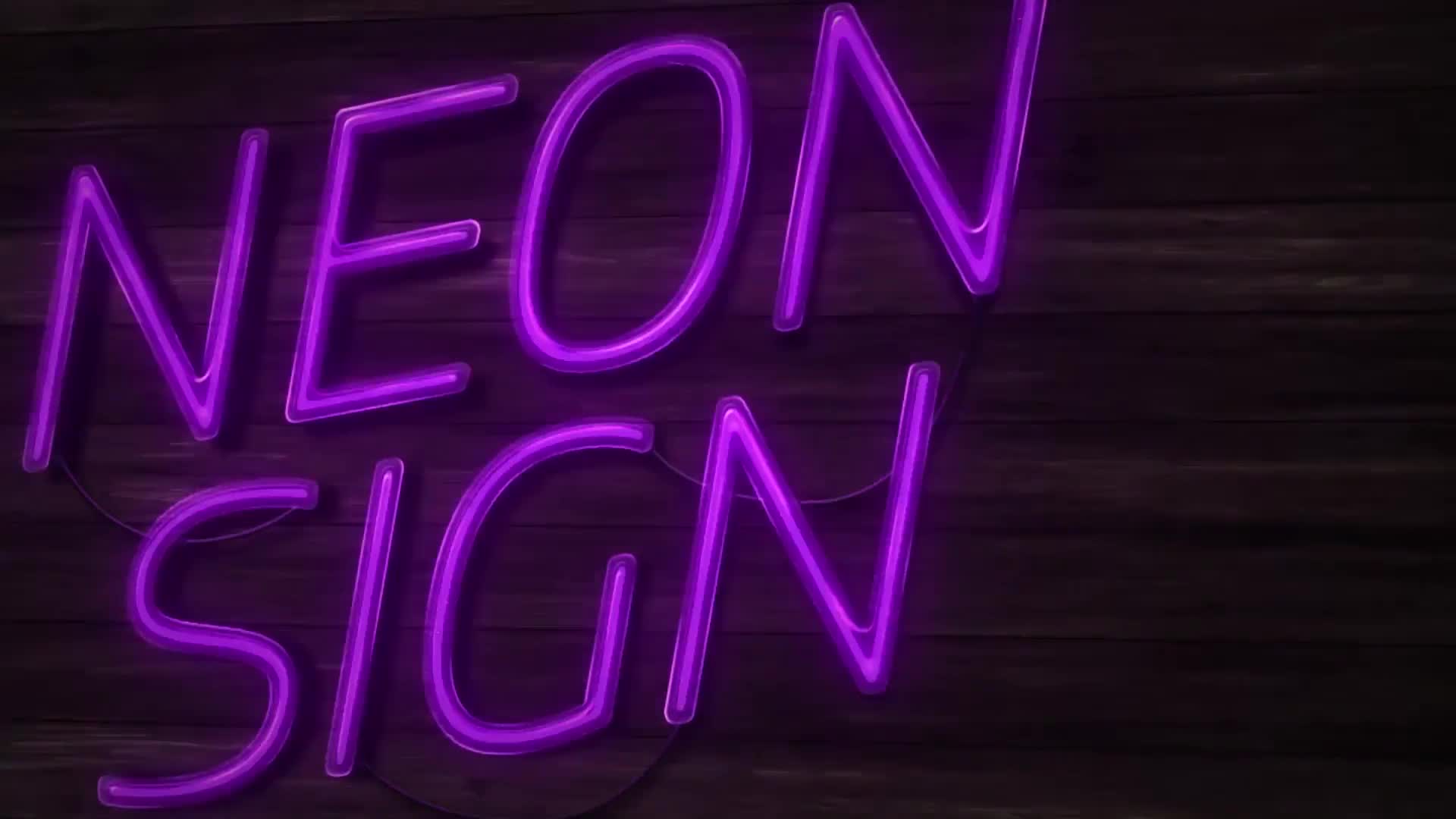 Neon Sign Titles Videohive 24531517 Premiere Pro Image 8
