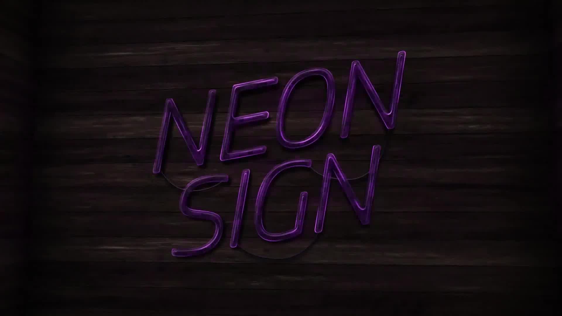 Neon Sign Titles Videohive 24531517 Premiere Pro Image 9