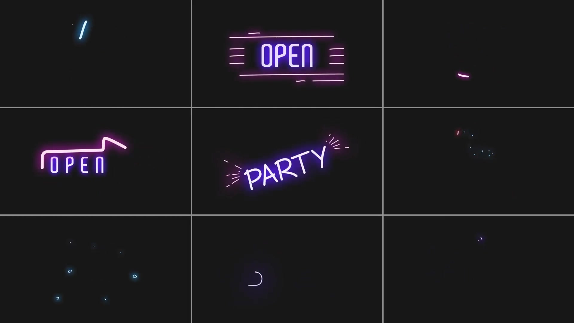 Neon Signs for After Effects Videohive 36189209 After Effects Image 7