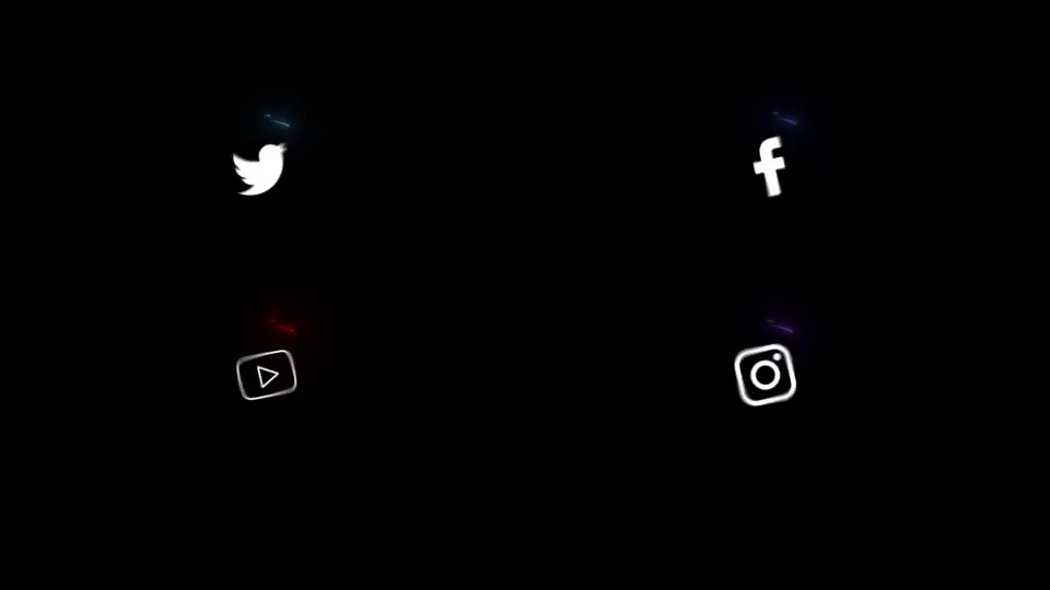 Neon Social Media Lower Thirds Videohive 26120929 After Effects Image 3