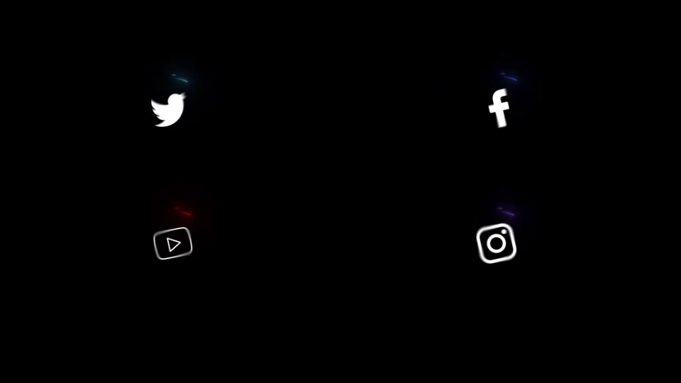 Neon Social Media Lower Thirds Videohive 26317031 Premiere Pro Image 3