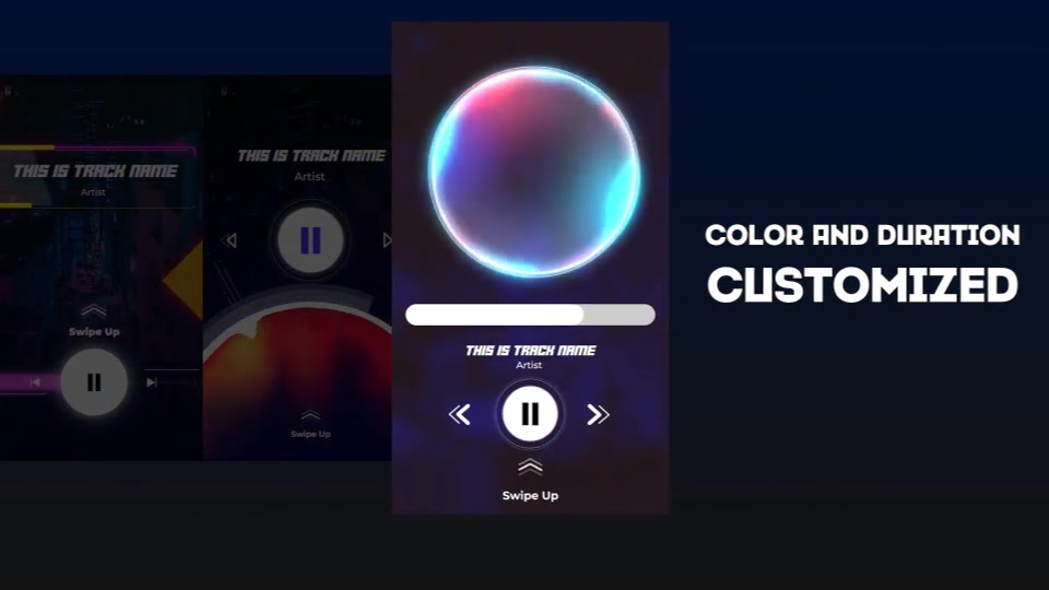 Neon Stories Music Players Videohive 25502722 After Effects Image 10