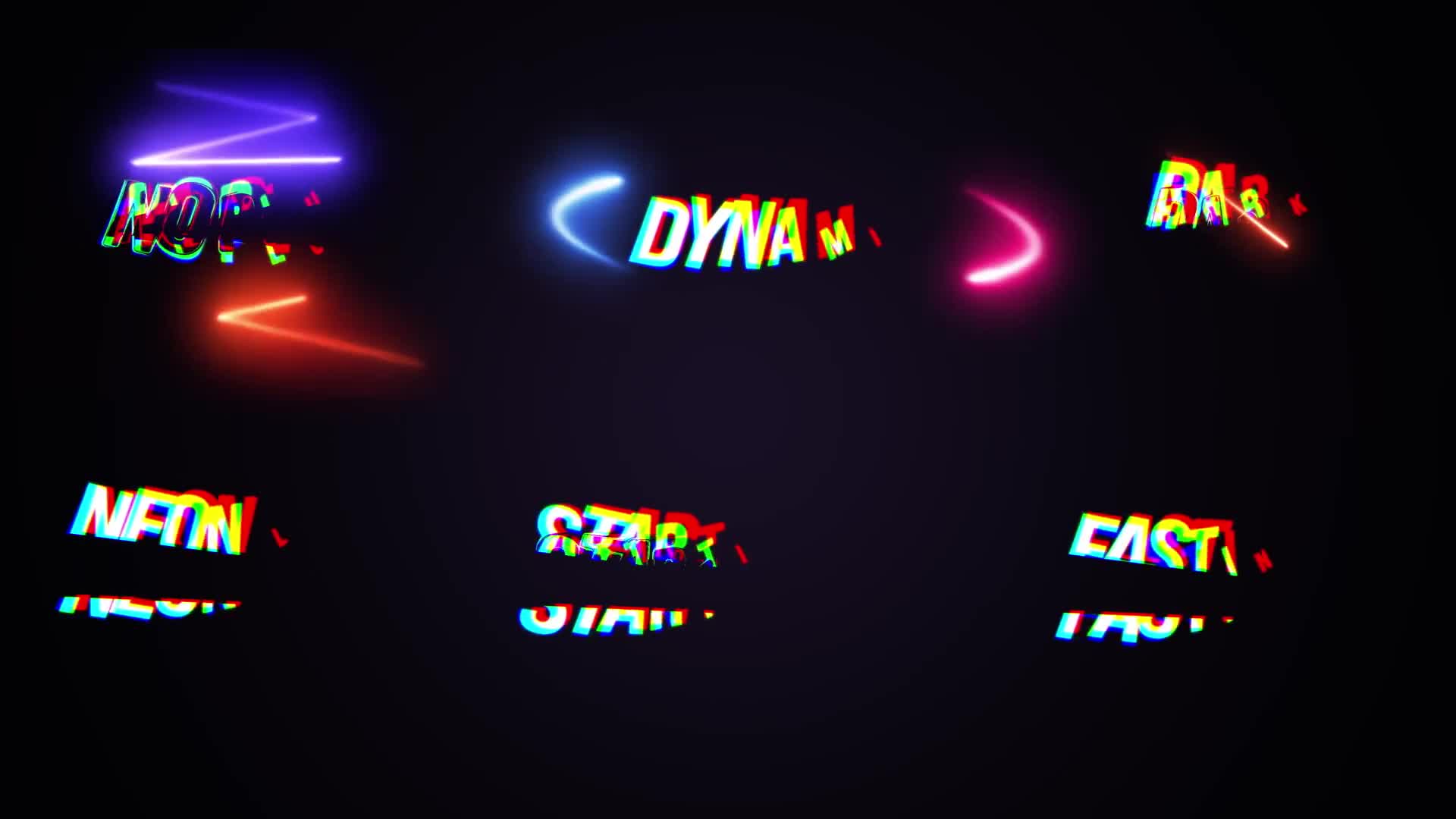 Neon Text Animation Videohive 40473202 After Effects Image 1