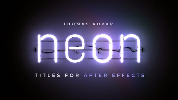 Neon Titles - 35766258 Download Videohive