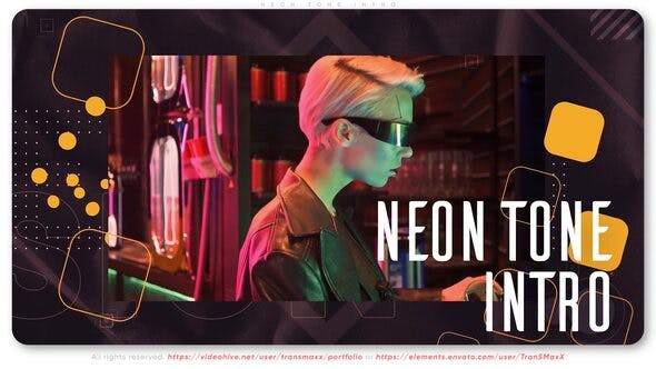 Neon Tone Intro - Download 39197928 Videohive