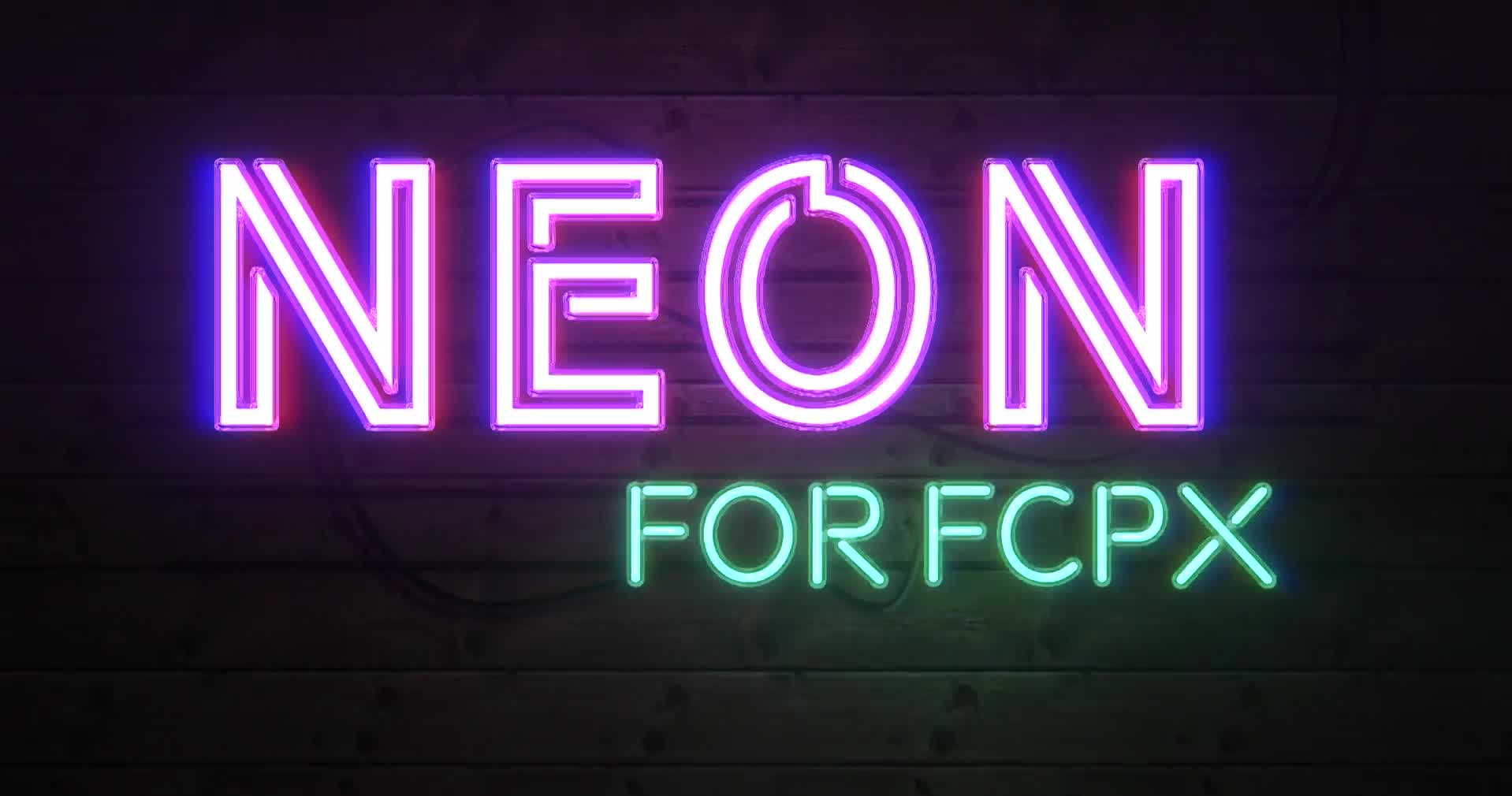 Neon Tool FCPX Videohive 28629927 Apple Motion Image 1
