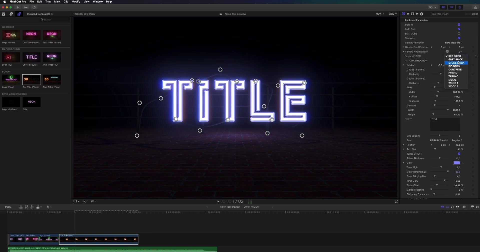 Neon Tool FCPX Videohive 28629927 Apple Motion Image 5