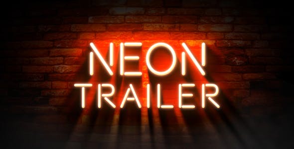 Neon Trailer - Download 20948199 Videohive