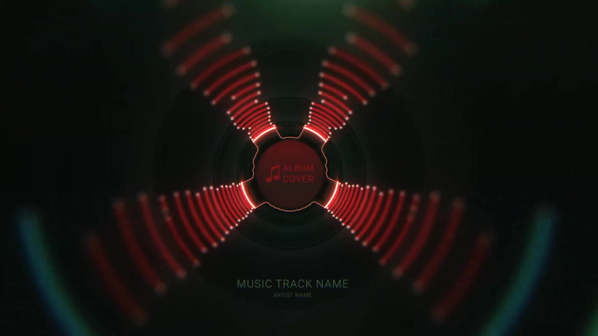 Neon Tunnel Music Visualizer Videohive 29854497 After Effects Image 2