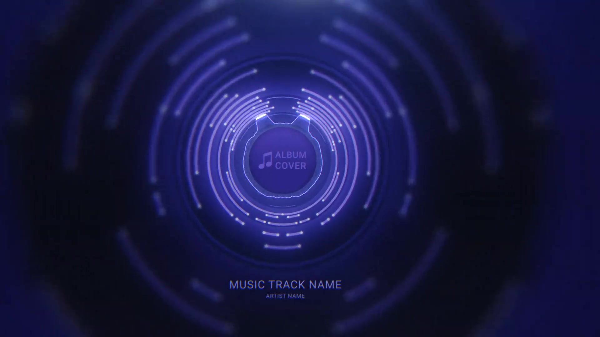 Neon Tunnel Music Visualizer Videohive 29854497 After Effects Image 5