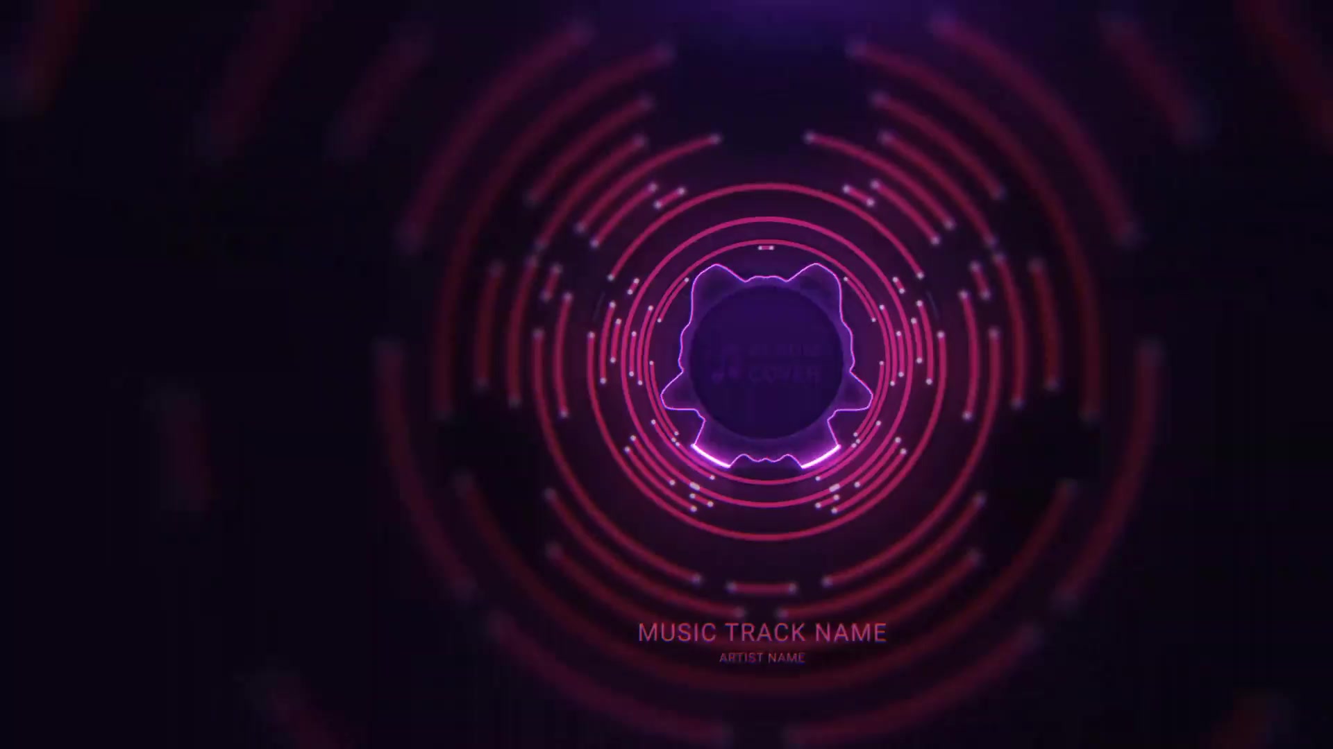 Neon Tunnel Music Visualizer Videohive 29854497 After Effects Image 7