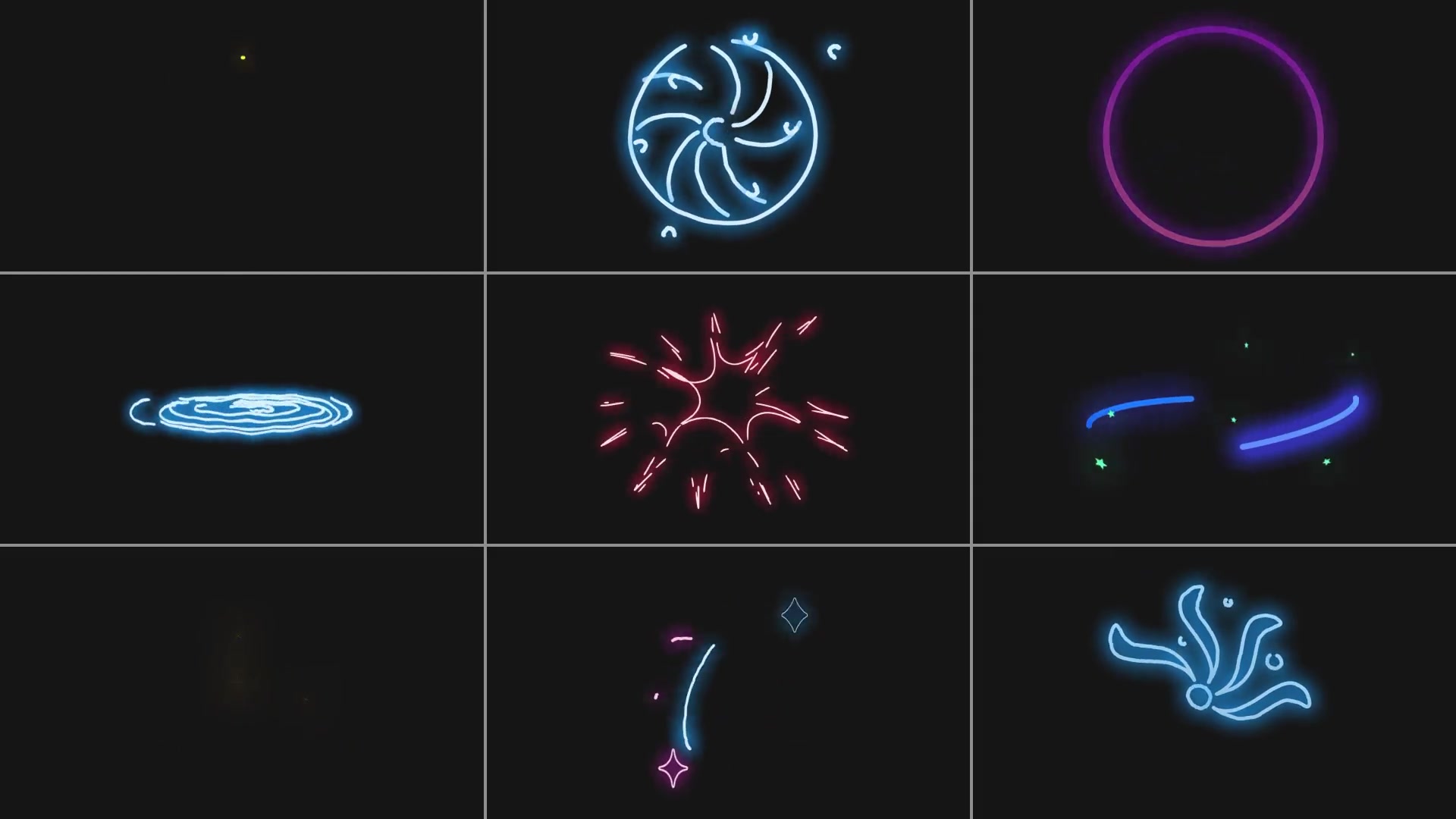 Neon VFX Elements Videohive 36128171 Download Fast After Effects