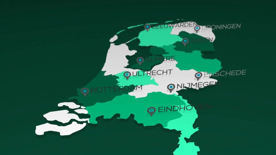 Netherlands Map Kit - Download Videohive 18067280