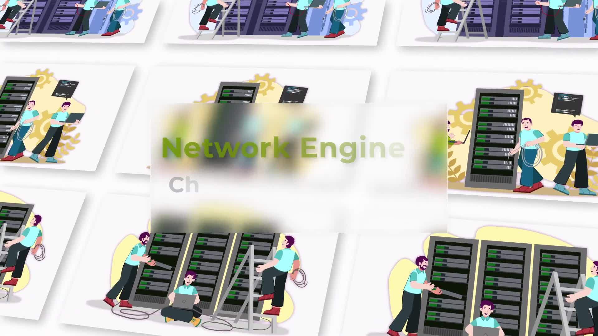 Network Engineer Explainer Animation Scene Videohive 38195761 After Effects Image 1