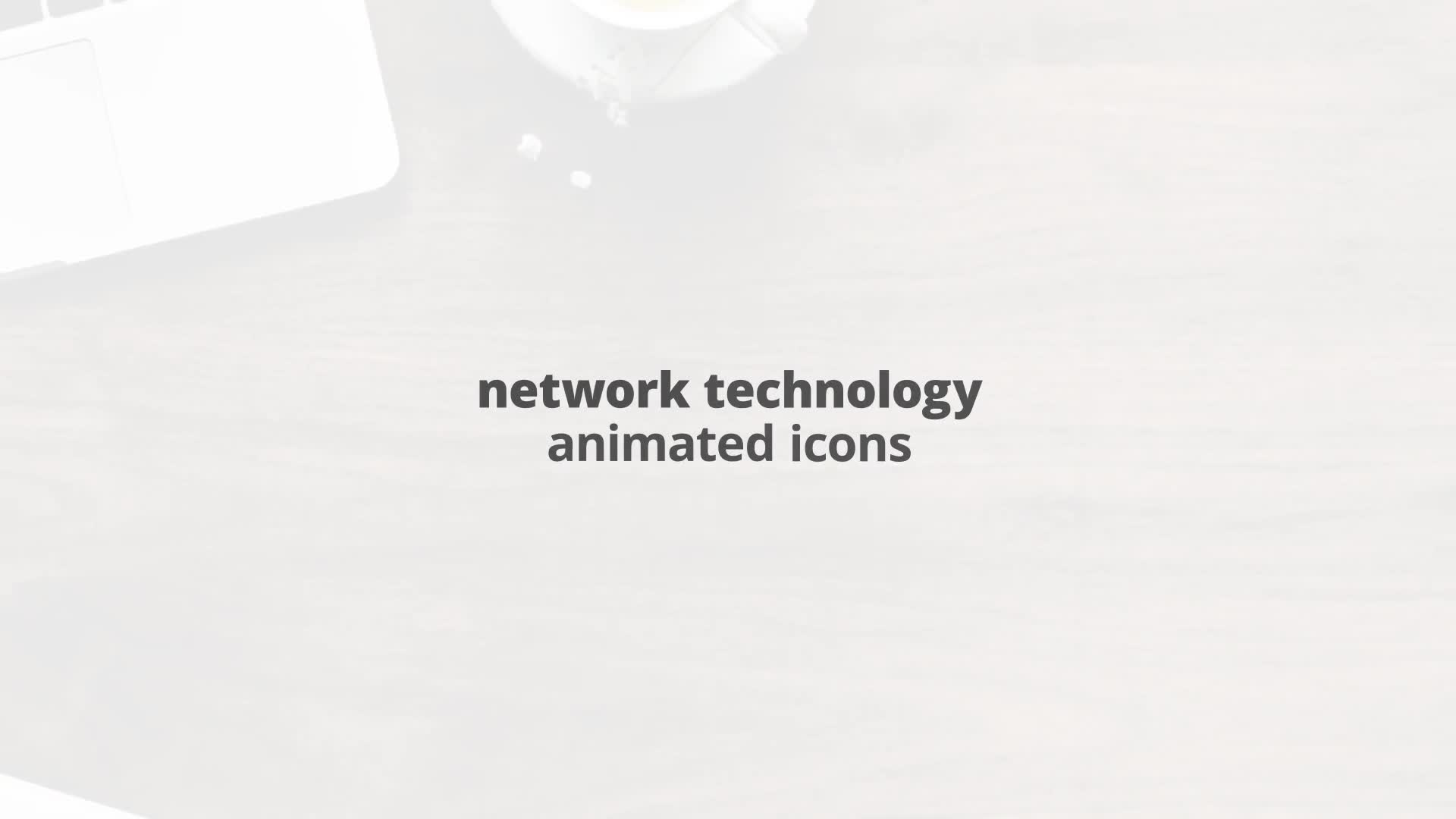 Network Technology – Thin Line Icons - Download Videohive 23455677