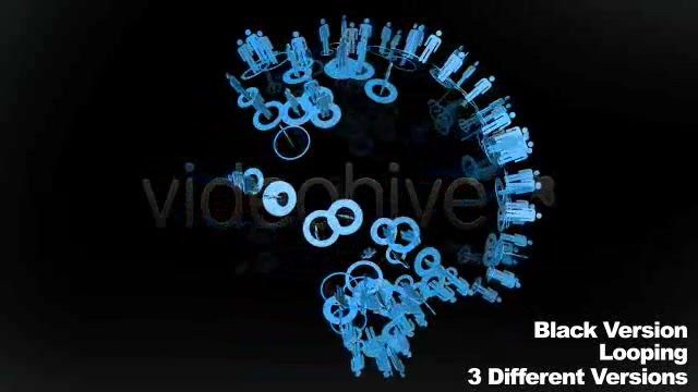 Network to People around the World + Alpha + Loop Videohive 2050526 Motion Graphics Image 7