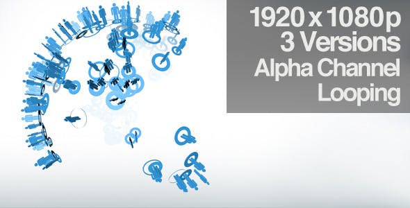 Network to People around the World + Alpha + Loop - Videohive 2050526 Download