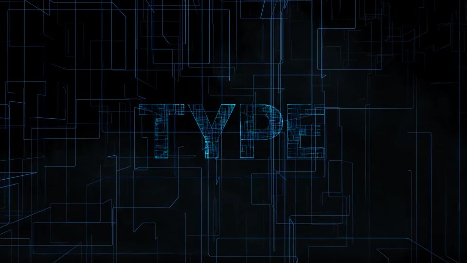 Network Type Animated Typeface - Download Videohive 17964719