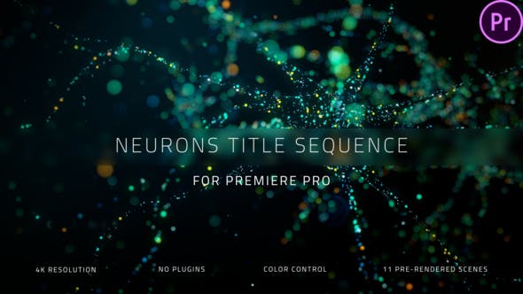Neurons Title Sequence For Premiere Pro - Videohive 32095101 Download