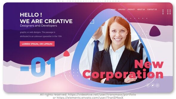 New Corporation Slideshow - Videohive Download 25594346