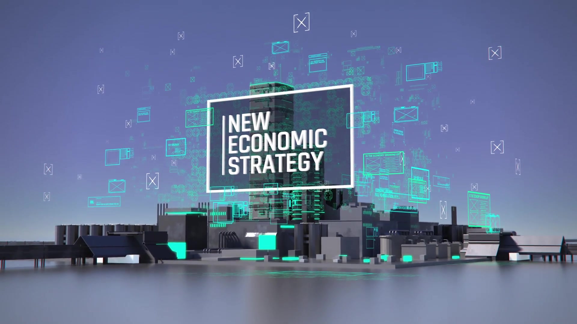New Economic Strategy/ Business and Corporate Grow Intro/ HUD UI Breaking News/ Oil and Energy Ident Videohive 28467556 After Effects Image 3