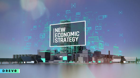 New Economic Strategy/ Business and Corporate Grow Intro/ HUD UI Breaking News/ Oil and Energy Ident - Videohive 28467556 Download