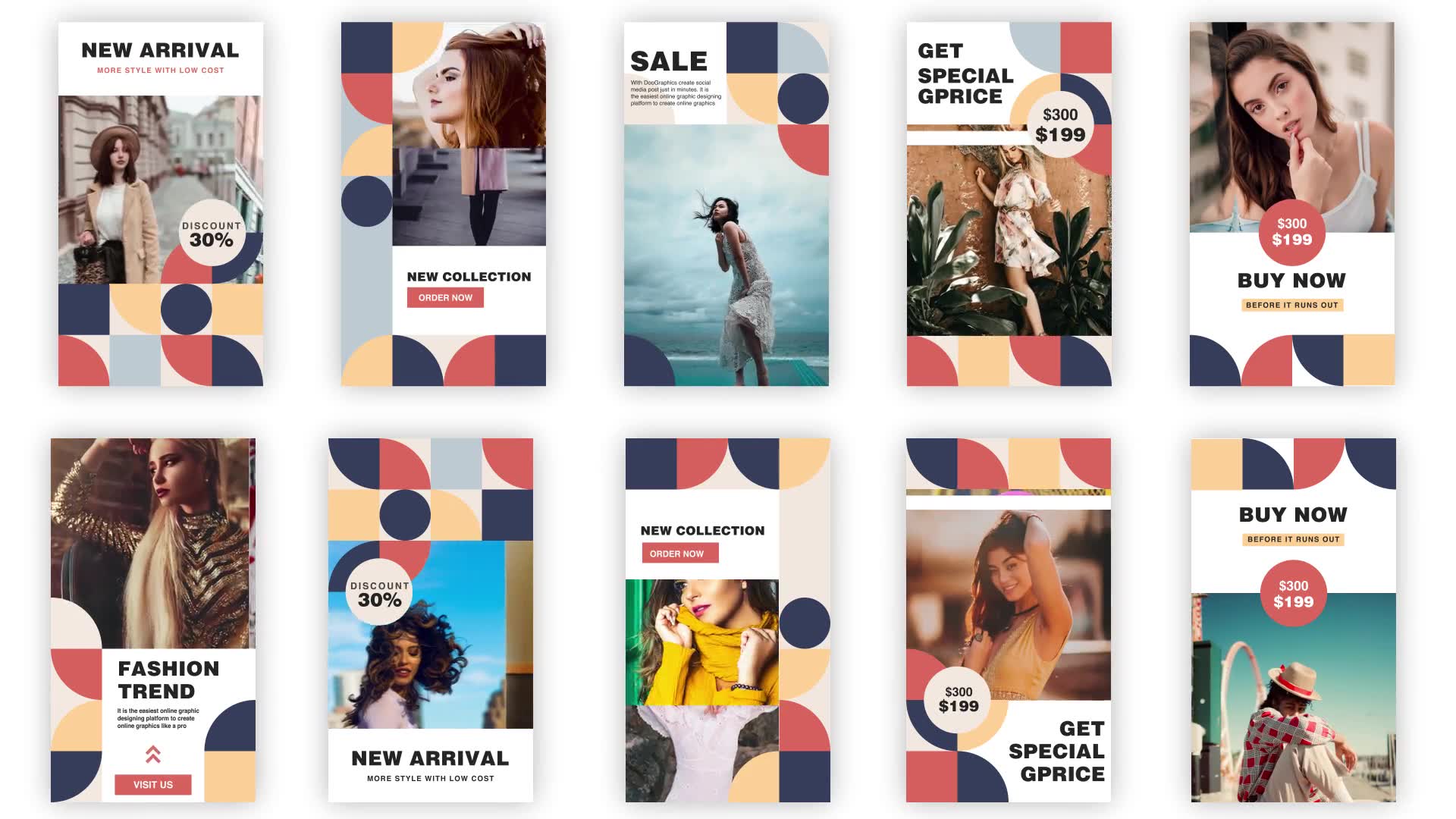 New Fashion Instagram stories Videohive 33125293 After Effects Image 2