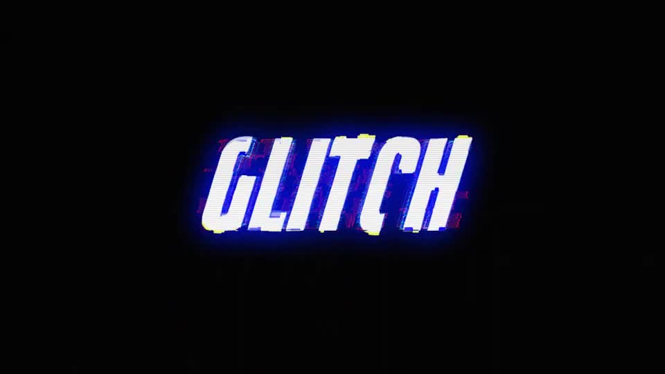 New Glitch Logo Videohive 30246774 After Effects Image 1