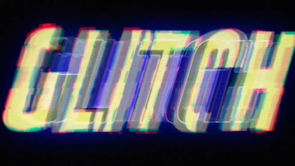 New Glitch Logo Videohive 30246774 After Effects Image 2