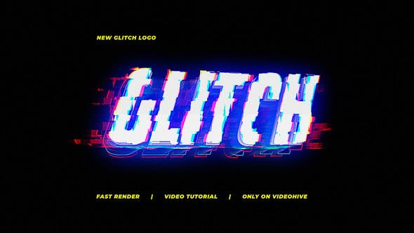 New Glitch Logo - Videohive 30246774 Download