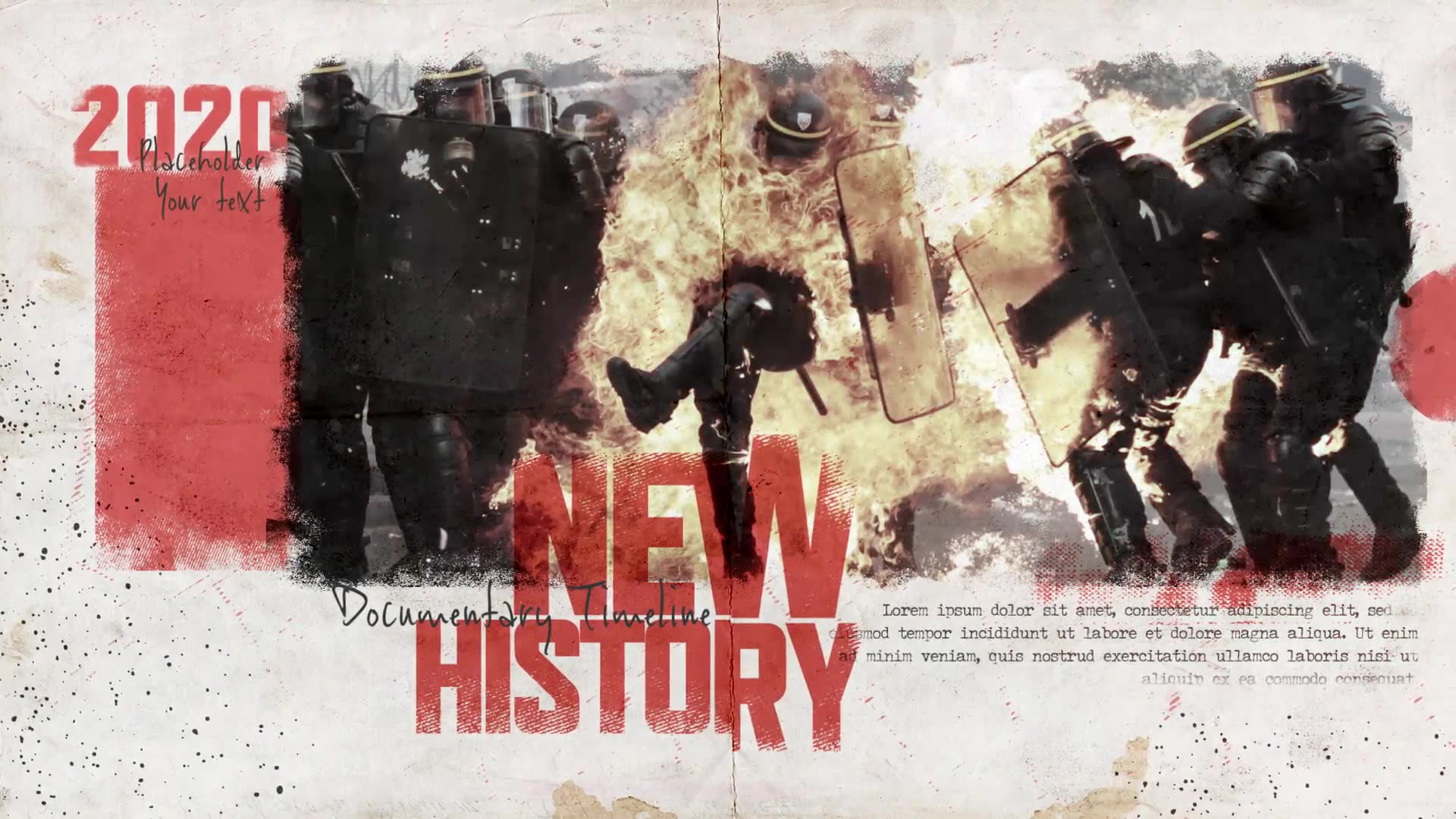 New History Documentary Timeline Videohive 31495889 After Effects Image 2
