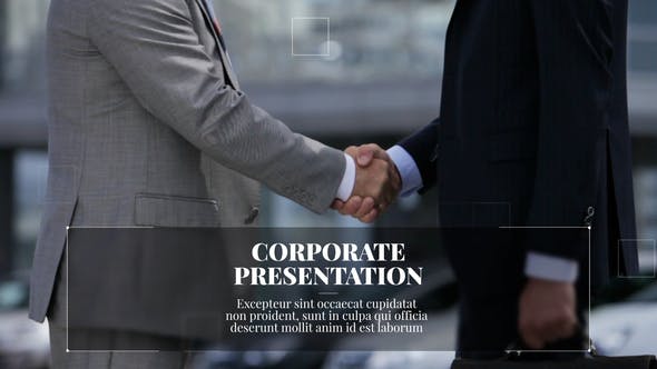 New Line Corporate Presentation - Videohive Download 34628236