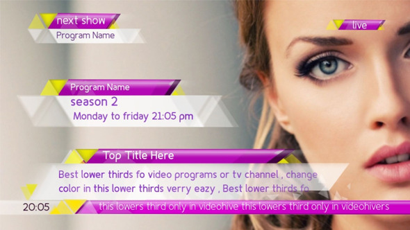 New Lower Thirds Package - Download Videohive 7143751