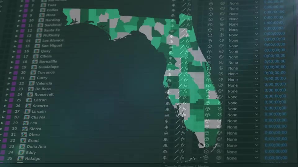 New Mexico Map Kit - Download Videohive 20797693