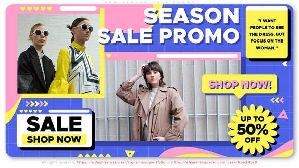 New Season Sale Promo - Videohive Download 35089747