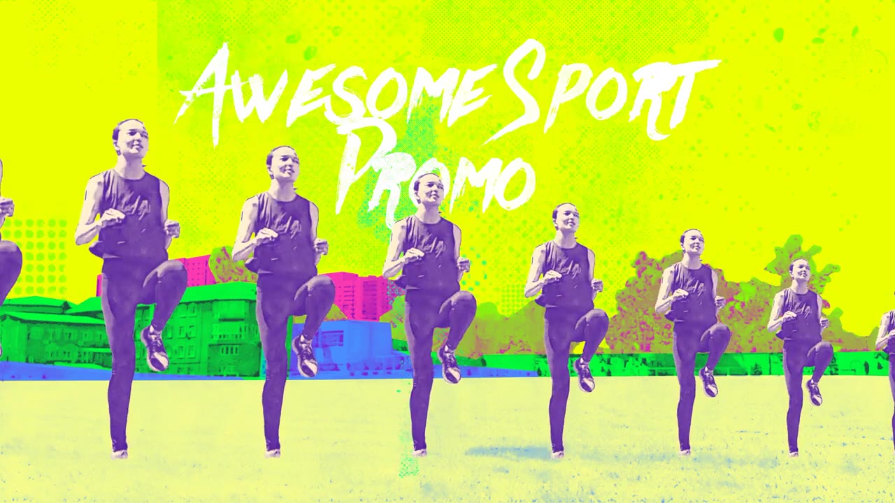 New Sport Promo 4K/ Grange Run Motivation/ Active Training/ Marker Oil Paint Dynamic Workout/ TV ID Videohive 24458750 After Effects Image 9