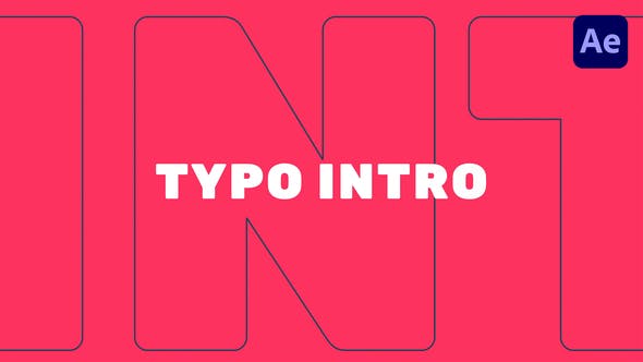 New Typo Intro - 37333112 Download Videohive