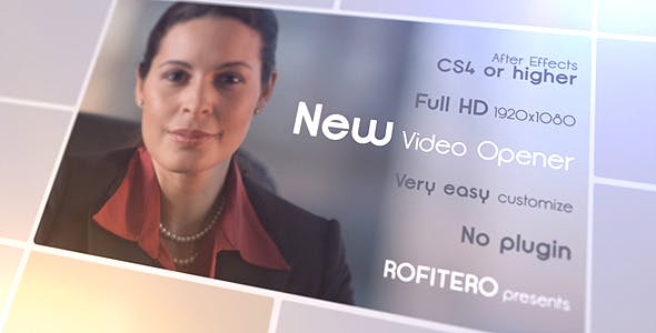 New Video Opener - Download Videohive 3839525